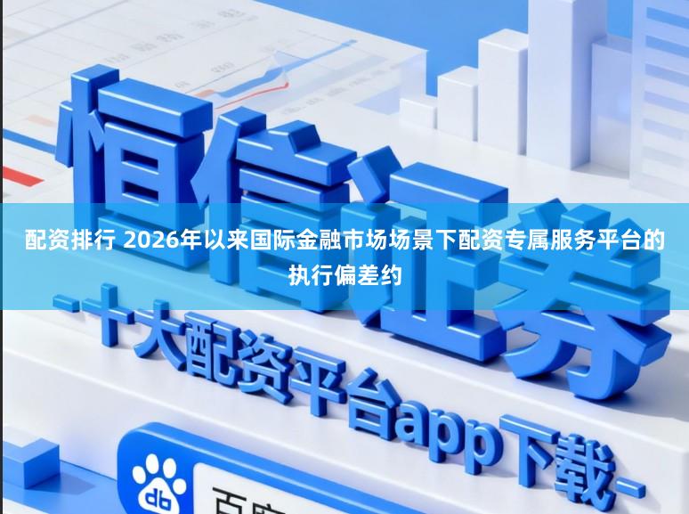 配资排行 2026年以来国际金融市场场景下配资专属服务平台的执行偏差约