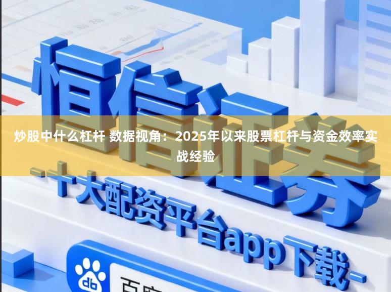 炒股中什么杠杆 数据视角：2025年以来股票杠杆与资金效率实战经验