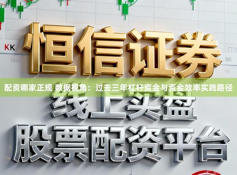 配资哪家正规 数据视角：过去三年杠杆资金与资金效率实践路径