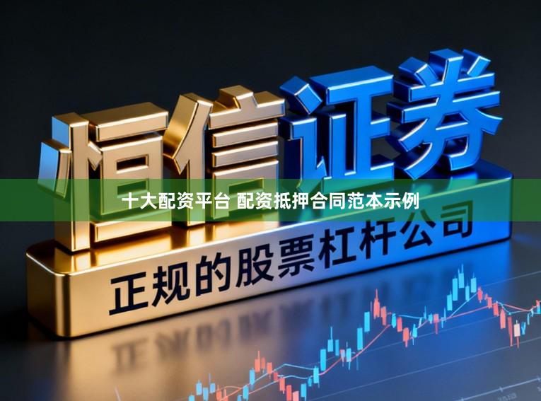 十大配资平台 配资抵押合同范本示例